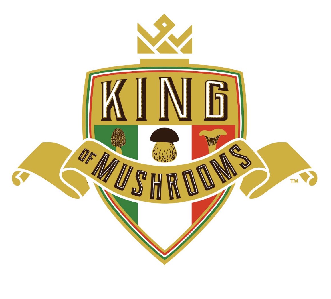 King of Mushrooms New Logo in celebration of our 25th anniversary in business! 🎉🎊👑🍄