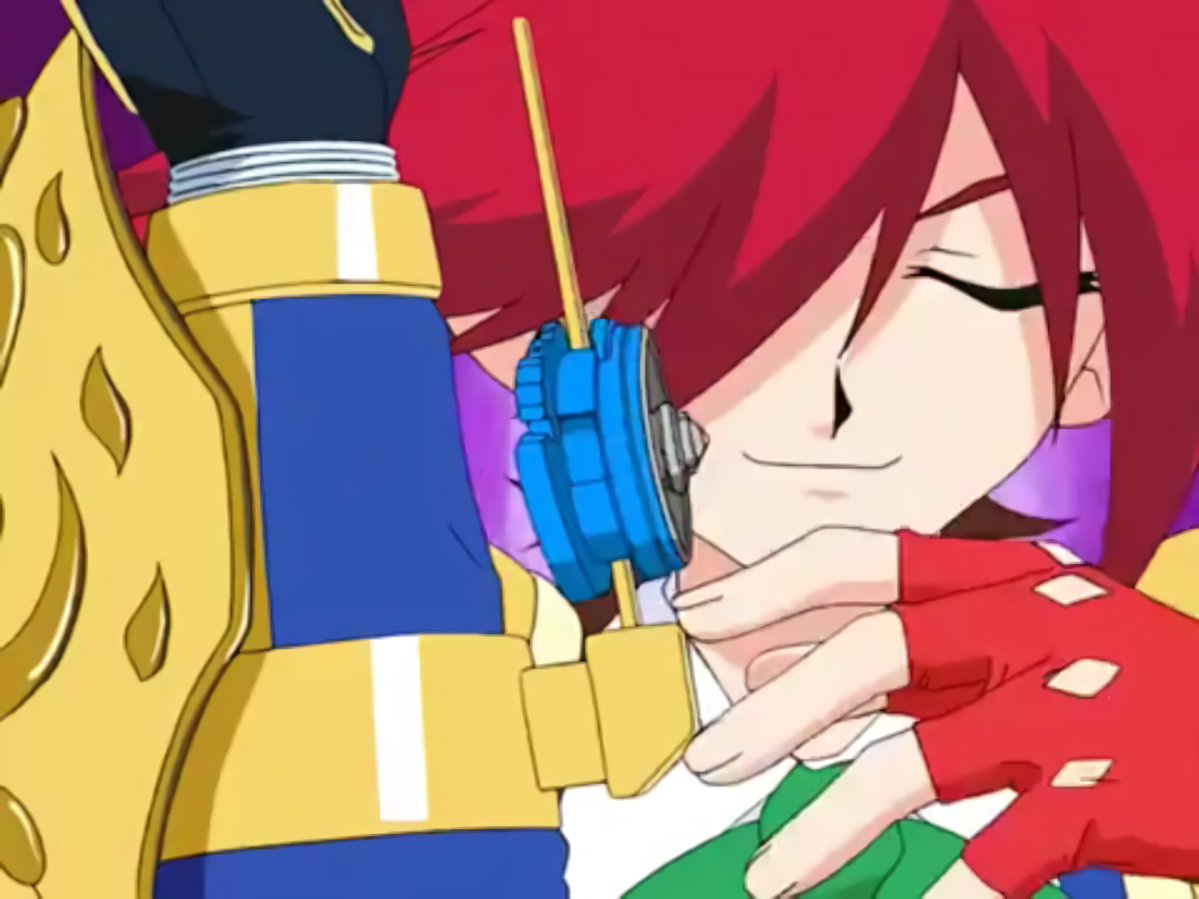 beybladeotd's tweet photo. Today's beyblader of the day is Raul Fernandez from G-Revolution in the original saga, Bakuten Shoot!
A member of F-Dynasty, a Spanish team that specializes in tag-team battles. Due to this, he feels weak in solo matches but eventually gains confidence with his Torch Pegasus! 🤹 https://t.co/1leDXFHf0N