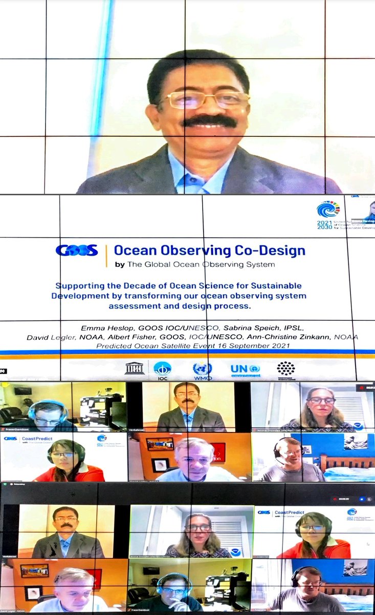 UN Ocean Decade of Science for Sustainable Development Programmes Ocean Observing Co-Design, CoastPredict, and ForeSea - Glad to have been invited to be part Panel! @UNOceanDecade @OceanDecadeECOP
@iioe_ecsn
@GOOSocean @SchmidtOcean @oceanops_goos @EuroGOOS @LipsInga @IMOS_AUS