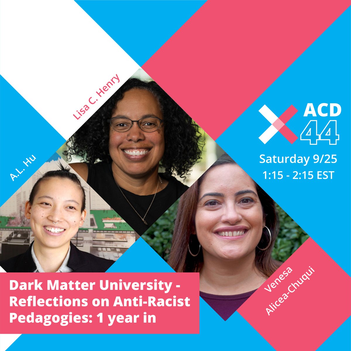 Members of the <a href="/darkmatter_u/">Dark Matter U</a> collective will share one year’s worth of teaching experiences and efforts bringing new design education models to academic institutions all over the U.S. and Canada to better acknowledge and address the structural legacies of racial injustice.