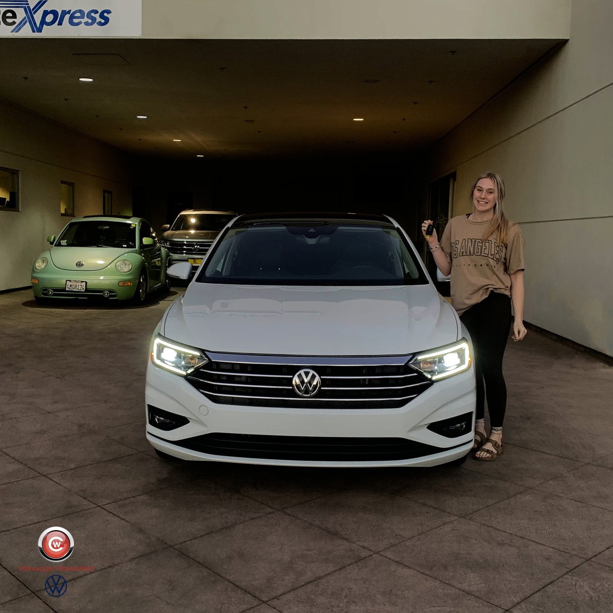 Congrats on your Jetta, Billie! The Jetta SEL Premium trim adds navigation, genuine leather upholstery, an eight-way power-adjustable driver’s seat, heated steering wheel, ventilated front sport seats, and heated rear seats.