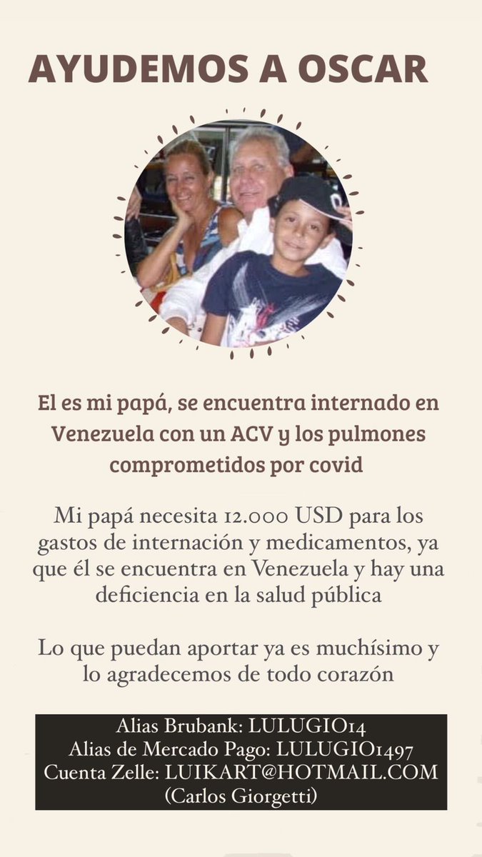 tboixados31's tweet photo. Por favor difundir 🙏🏻 https://t.co/VXlT002GPa