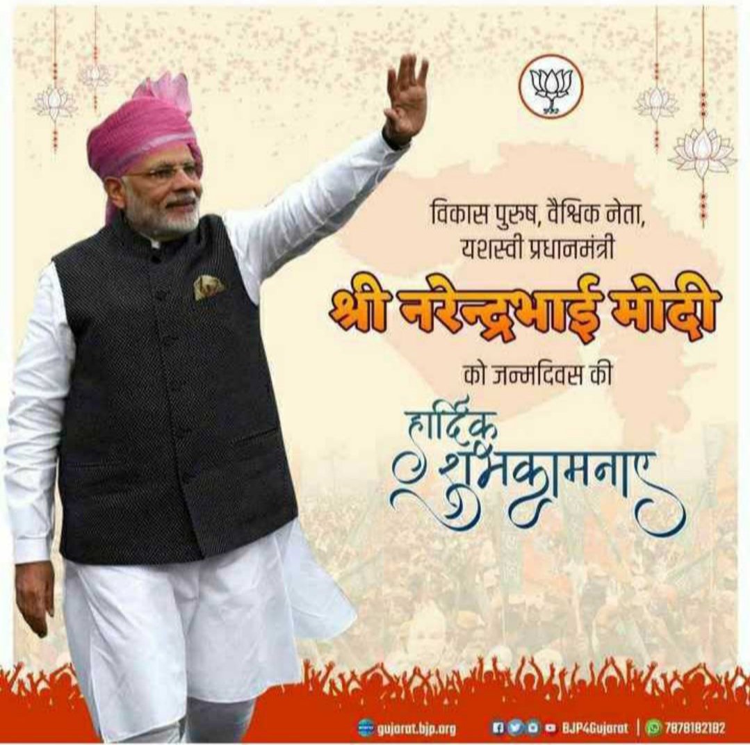 Happy Birthday Praim Minister Narendra Modi ji 