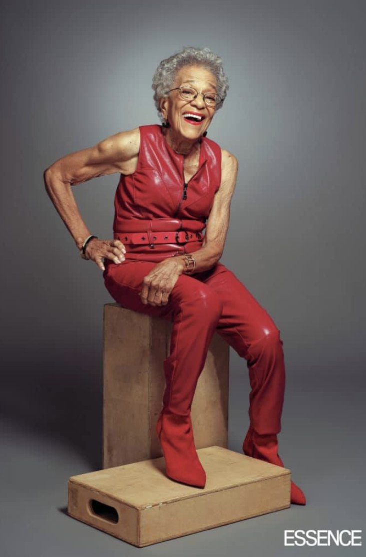 Rest In Peace to an #ESSENCE Ageless Beauty, Miss Ida Keeling.   At 106, Miss Ida was known for aging gracefully and advocating for healthy living and eating. She told us, " You’re no older than you feel. Stay young. Go on and do something and take your mind off getting old."