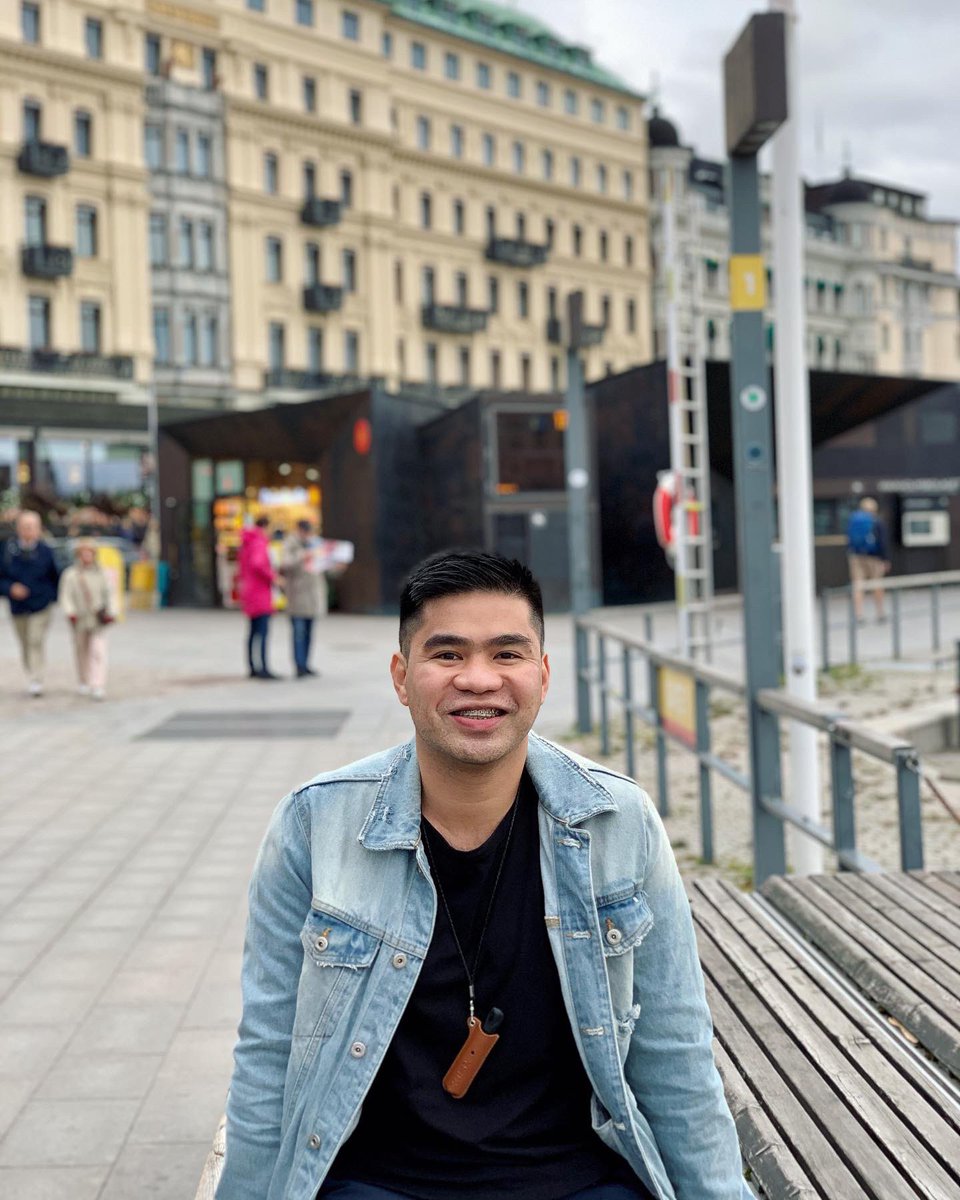 AaronLibrea's tweet photo. First time here in Stockholm, Sweden 🇸🇪 #adventureron https://t.co/eDs2BTkPK5