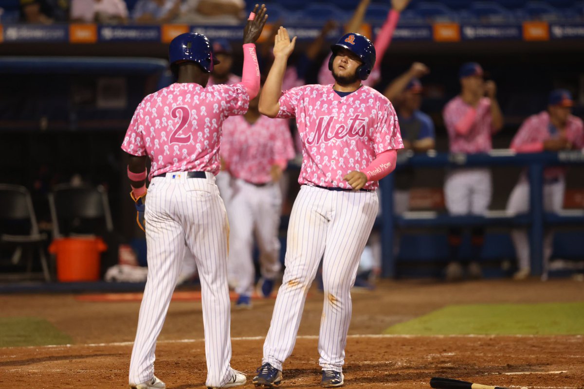  St Lucie Mets Paint the Park Pink Jersey