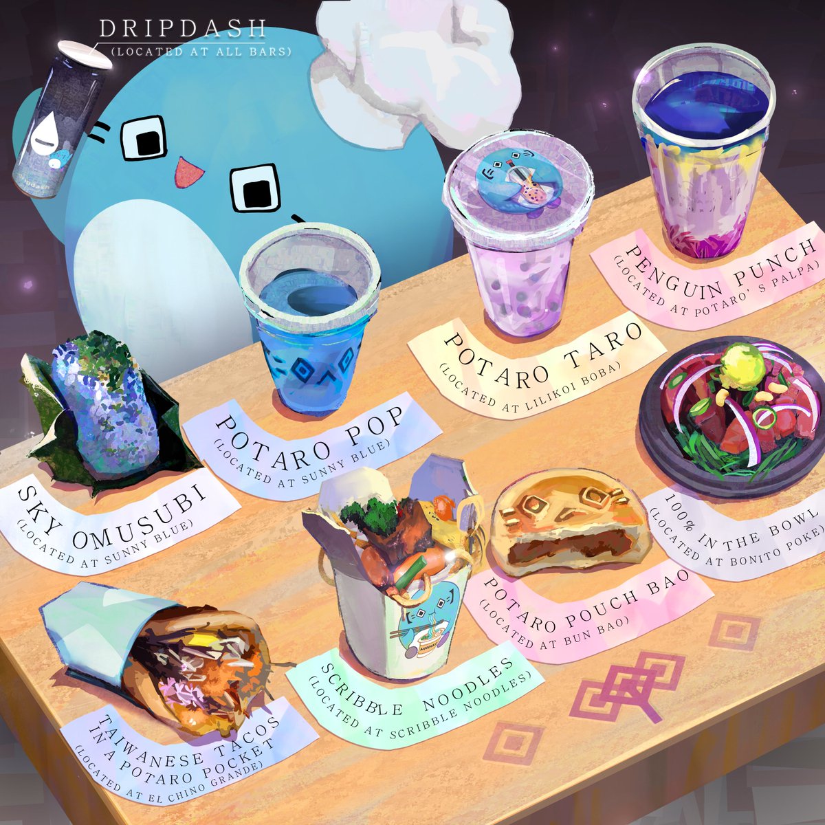 secondskyfest's tweet image. 💠 Second Sky Nourishment 💠