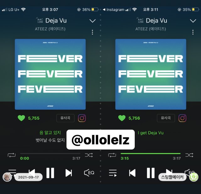 ollolelz's tweet photo. 9.17 3시 스밍인증💗

#ATEEZ #에이티즈 #FEVER_Part_3 #Deja_Vu #피할_수_없으면_play_it https://t.co/nycDm6K0LA