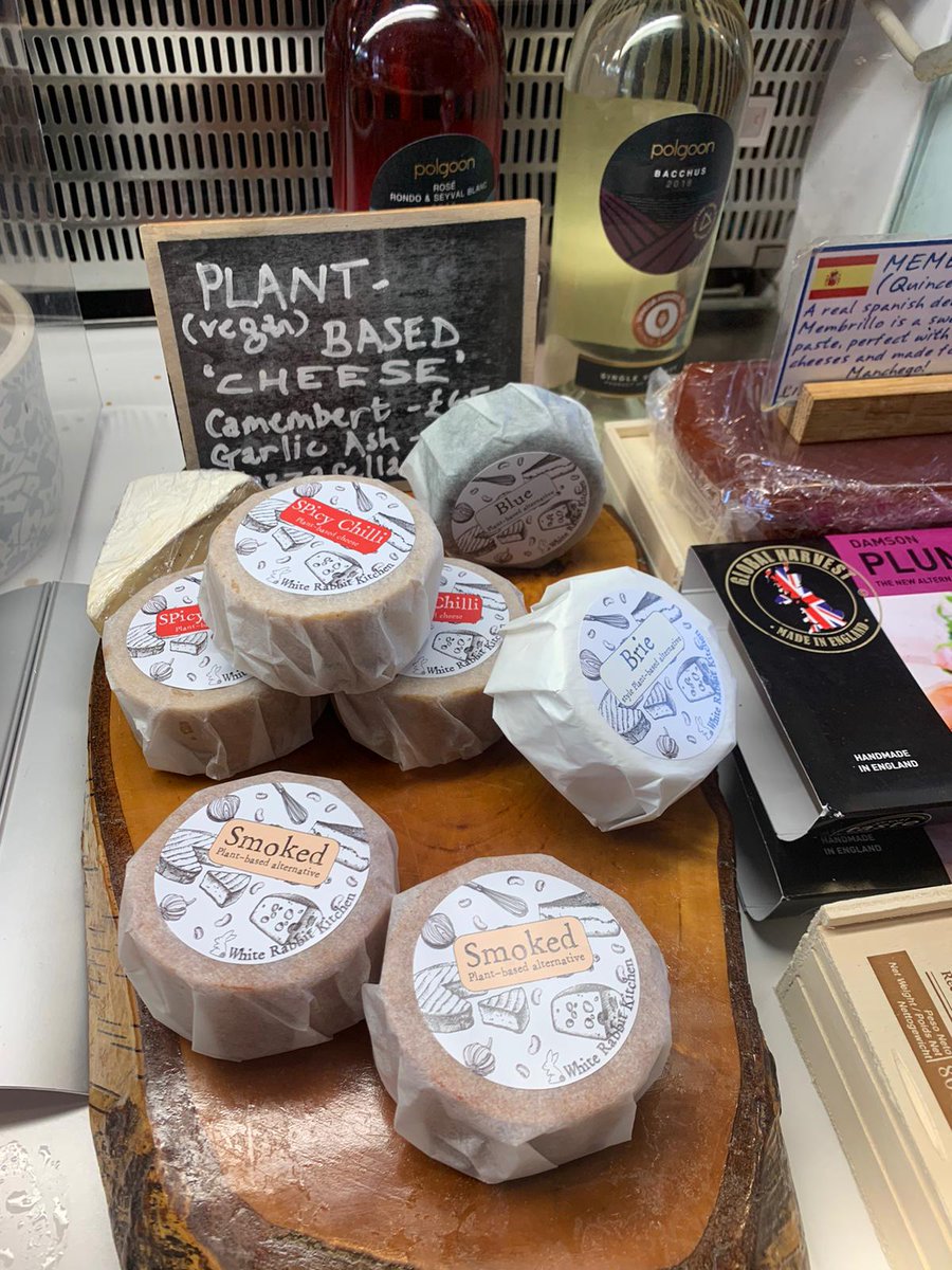 White Rabbit Kitchen (@whiterabbitk) on Twitter photo Unfortunately we're having to close today, so sorry to anyone planning on coming down 🙏💚
The good news is that we'll be back open tomorrow from 10:30am with a fridge full of #Vegan cheese & hot food will be back too 🙌🧀🌿
Still need cheese? Pop over to <a href="/cheeseshopchest/">Cheese shop Chester</a> ☺️🌿 Unfortunately we're having to close today, so sorry to anyone planning on coming down 🙏💚
The good news is that we'll be back open tomorrow from 10:30am with a fridge full of #Vegan cheese & hot food will be back too 🙌🧀🌿
Still need cheese? Pop over to <a href="/cheeseshopchest/">Cheese shop Chester</a> ☺️🌿