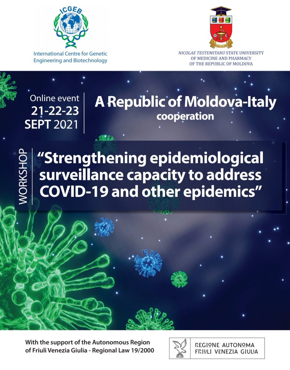 CRHMoldova's tweet photo. Workshop dedicated to #COVID19 by @USMF_Moldova &amp; @ICGEB @alemarcelab @Mariana84985691 @ItalyinMDA @SPorcescu
https://t.co/zlJYmGV33Z https://t.co/1udq6zIiqE