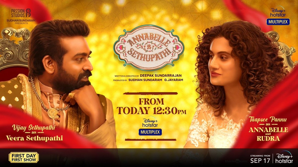 Sonia Arunkumar (@rajakumaari) on Twitter photo kutties will love #AnnabelleSethupathi :) the movie reminds me of oorvashi's Mayabazaar.
must appreciate the whole character artists team and how the director created the drama👌
<a href="/taapsee/">taapsee pannu</a> <a href="/realradikaa/">Radikaa Sarathkumar</a> <a href="/VijaySethuOffl/">VijaySethupathi</a> <a href="/IamJagguBhai/">Jaggu Bhai</a> <a href="/iyogibabu/">Yogi Babu</a> <a href="/vennelakishore/">vennela kishore</a> <a href="/SDeepakDir/">Deepak Sundarrajan</a> kutties will love #AnnabelleSethupathi :) the movie reminds me of oorvashi's Mayabazaar.
must appreciate the whole character artists team and how the director created the drama👌
<a href="/taapsee/">taapsee pannu</a> <a href="/realradikaa/">Radikaa Sarathkumar</a> <a href="/VijaySethuOffl/">VijaySethupathi</a> <a href="/IamJagguBhai/">Jaggu Bhai</a> <a href="/iyogibabu/">Yogi Babu</a> <a href="/vennelakishore/">vennela kishore</a> <a href="/SDeepakDir/">Deepak Sundarrajan</a>
