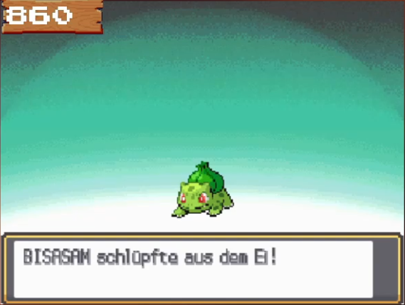 Oliver_MKP on X: I am in shock. Shiny Bulbasaur after ONLY 860