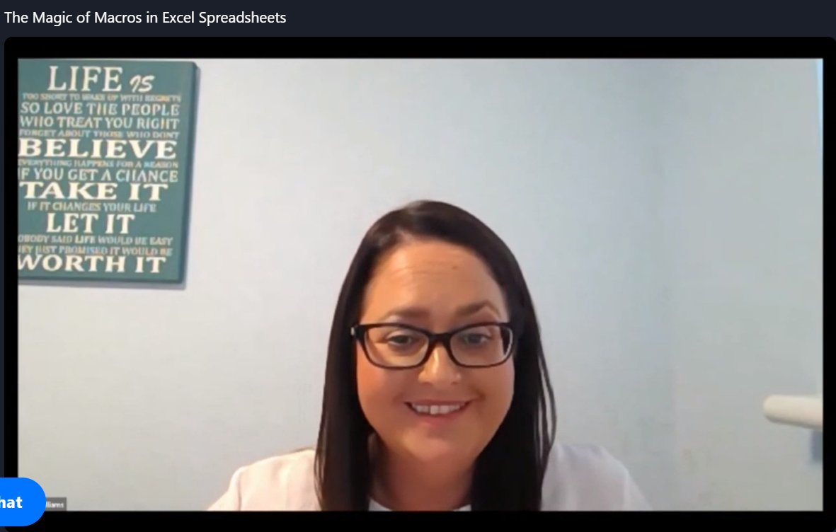 lucybrazier's tweet photo. I thought I knew all the awesome tech trainers in our space but @Traciawilliams is a revelation when it comes to #Excel training. The delegates have already christened her Wizard Williams. So clear, genius content and very funny, Thank you Traci for joining #ESTech https://t.co/tEwLp7N0v8