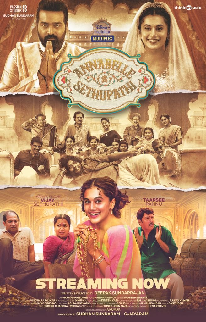 Only Kollywood (@onlykollywood) on Twitter photo #AnnabelleSethupathi now streaming now on @DisneyPlusHS. Enjoy watching at
hotstar.com/in/movies/anna…
<a href="/VijaySethuOffl/">VijaySethupathi</a> <a href="/taapsee/">taapsee pannu</a> <a href="/IamJagguBhai/">Jaggu Bhai</a> <a href="/iyogibabu/">Yogi Babu</a> #RajendraPrasad <a href="/vennelakishore/">vennela kishore</a> <a href="/SDeepakDir/">Deepak Sundarrajan</a> <a href="/ActorMadhumitha/">Actor Madhumitha</a> <a href="/linga_offcl/">Linga</a> <a href="/realradikaa/">Radikaa Sarathkumar</a> <a href="/PassionStudios_/">Passion Studios</a> @CtcMediaboy #AnnabelleSethupathi now streaming now on @DisneyPlusHS. Enjoy watching at
hotstar.com/in/movies/anna…
<a href="/VijaySethuOffl/">VijaySethupathi</a> <a href="/taapsee/">taapsee pannu</a> <a href="/IamJagguBhai/">Jaggu Bhai</a> <a href="/iyogibabu/">Yogi Babu</a> #RajendraPrasad <a href="/vennelakishore/">vennela kishore</a> <a href="/SDeepakDir/">Deepak Sundarrajan</a> <a href="/ActorMadhumitha/">Actor Madhumitha</a> <a href="/linga_offcl/">Linga</a> <a href="/realradikaa/">Radikaa Sarathkumar</a> <a href="/PassionStudios_/">Passion Studios</a> @CtcMediaboy