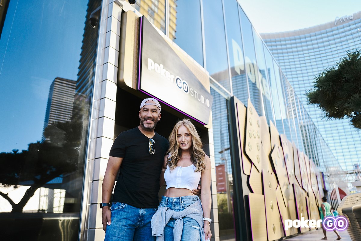 The #PokerGO Studio is for lovers 💕