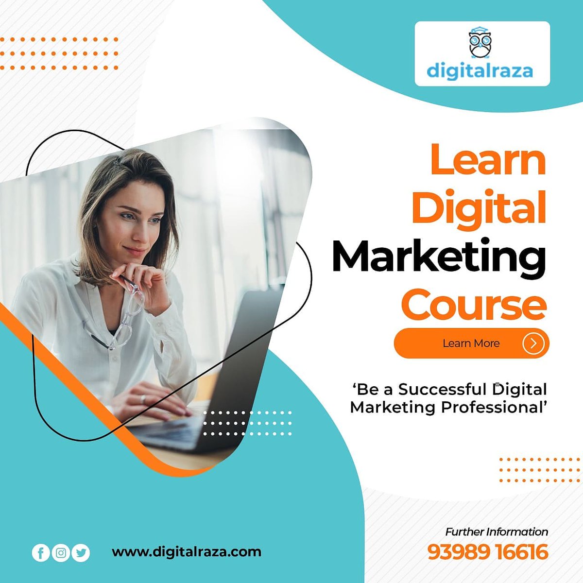digitalraza's tweet photo. Boost your marketing career in 2021- Study Digital Marketing at Digitalraza Education. 
.........
Both Online and Offline modes of classes are available

#digitalmarketingonline #digitalmarketing #digitalraza #searchengineoptimization #Hyderabad #students #socialmediamarketing https://t.co/ihSPwJGkH6