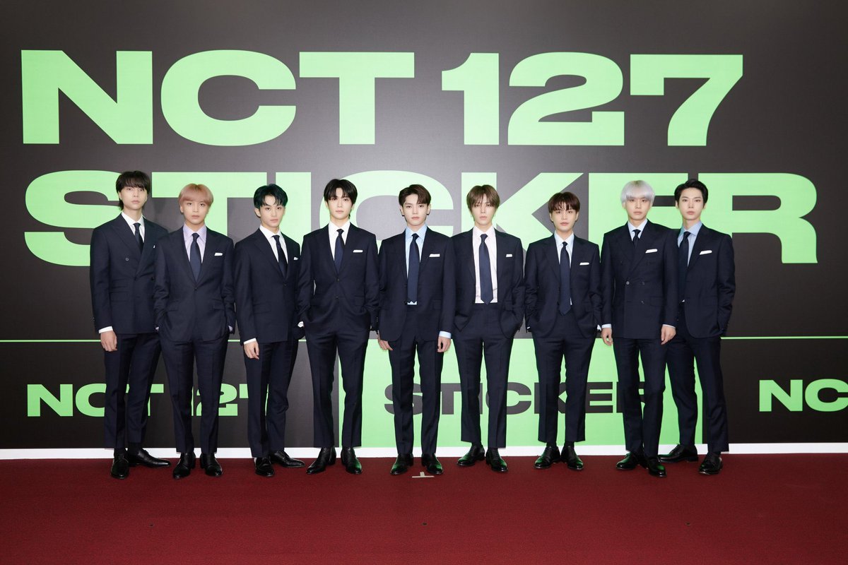 fryonks's tweet photo. Aslii nuansa comebacknya berasa bgt apalagi liat ni foto press conference #NCT127 😭😭😭👍👍👍👍 GOOD LUCK BOYSSSSSSS !! #TAEYONG #JAEHYUN #TAEIL #JOHNNY #MARK #HAECHAN #YUTA #DOYOUNG #JUNGWOO https://t.co/Okyx1IONDt