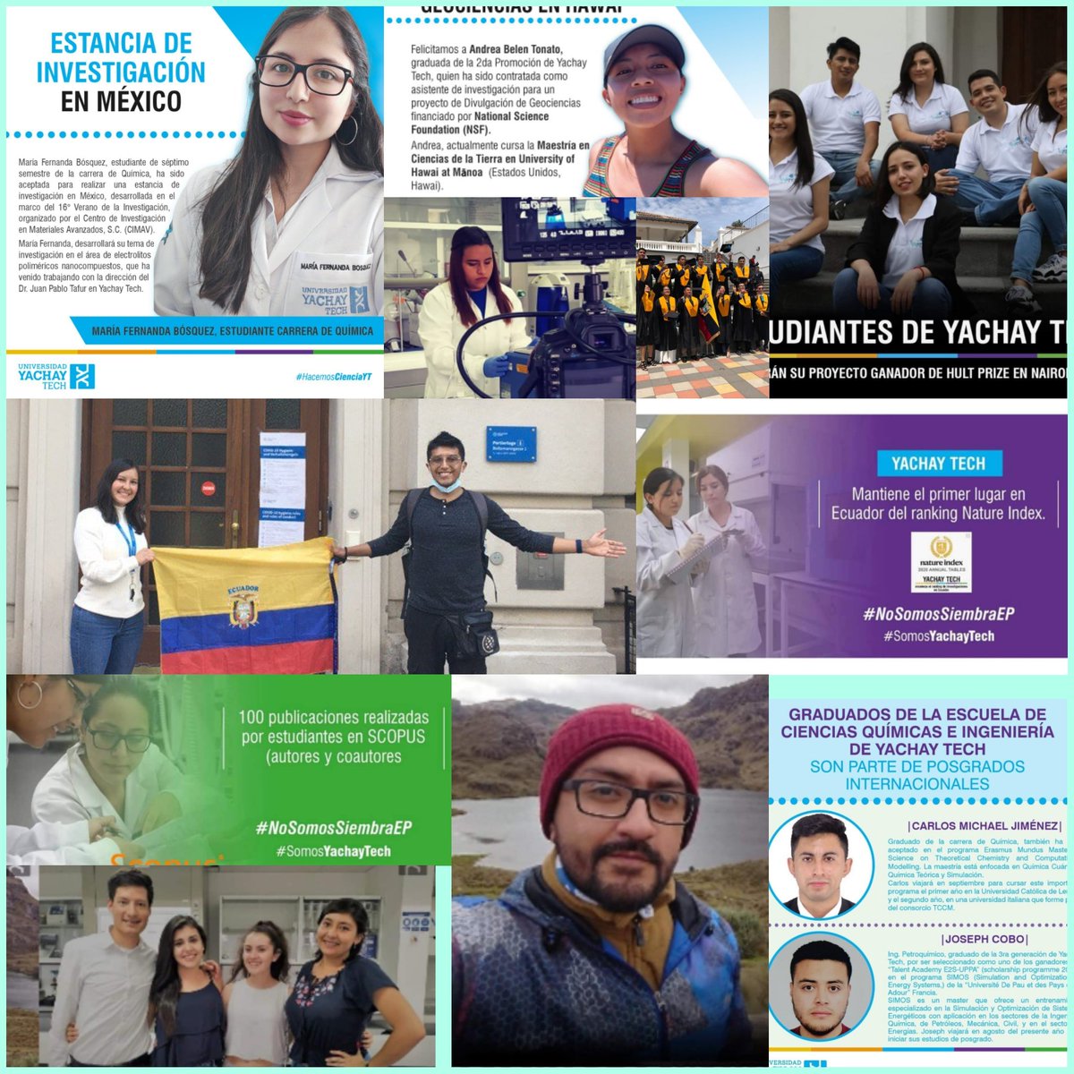 SolmarVarela's tweet photo. Si hubo un despilfarro en Yachay, fue porque se les olvidó que el corazón es @UniYachayTech y su gente, sus profesores, empleados, estudiantes. No confundir Yachay Tech con Yachay EP. La Universidad habla por sí sola 👏🏽 #NoSomosSiembraEP #SomosYachayTech https://t.co/R5OZAr0DWa