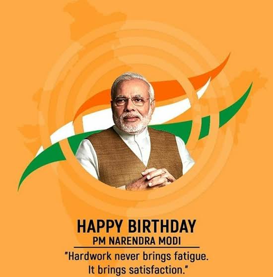  Happy Birthday To Our Honourable Prime Minister Shri Narendra Modi Ji     