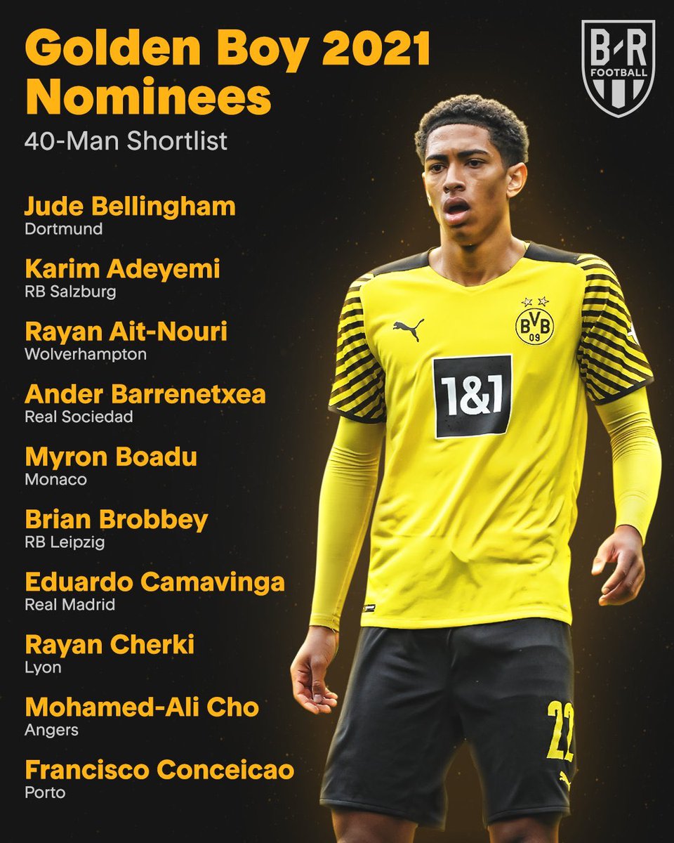 IDGoonerscom's tweet photo. 3 pemain Arsenal, yaitu: Gabriel Martinelli, Bukayo Saka, dan William Saliba masuk dalam 40-Man Shortlist nominees untuk Golden Boy 2021. https://t.co/EuCFDFXtzv