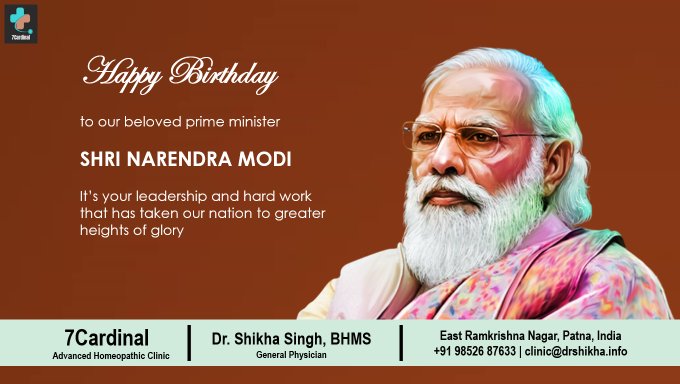 Happy Birthday to our beloved prime minister SHRI NARENDRA MODI  