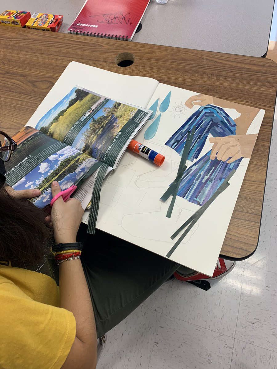 We have been working on our Pop Art projects!✨✨✨ <a href="/SISD_FineArts/">SISD Fine Arts</a> @CPrintz_ADM