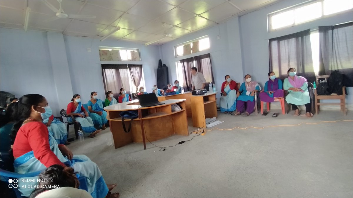 BCC campaign through health institution: Orintation grass root level WASH instiution, FCHVs  to mobilize them in community level BCC campaign in Birendranagar Municipality under @WASHSDG program <a href="/dangalparwati/">Parwati Sindhu</a> !
