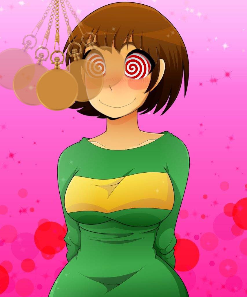 Chara and Frisk~ on X: 🍫: Oh cmon, this wont work. Hypnosis isnt rea-  t.co561RElgV89  X