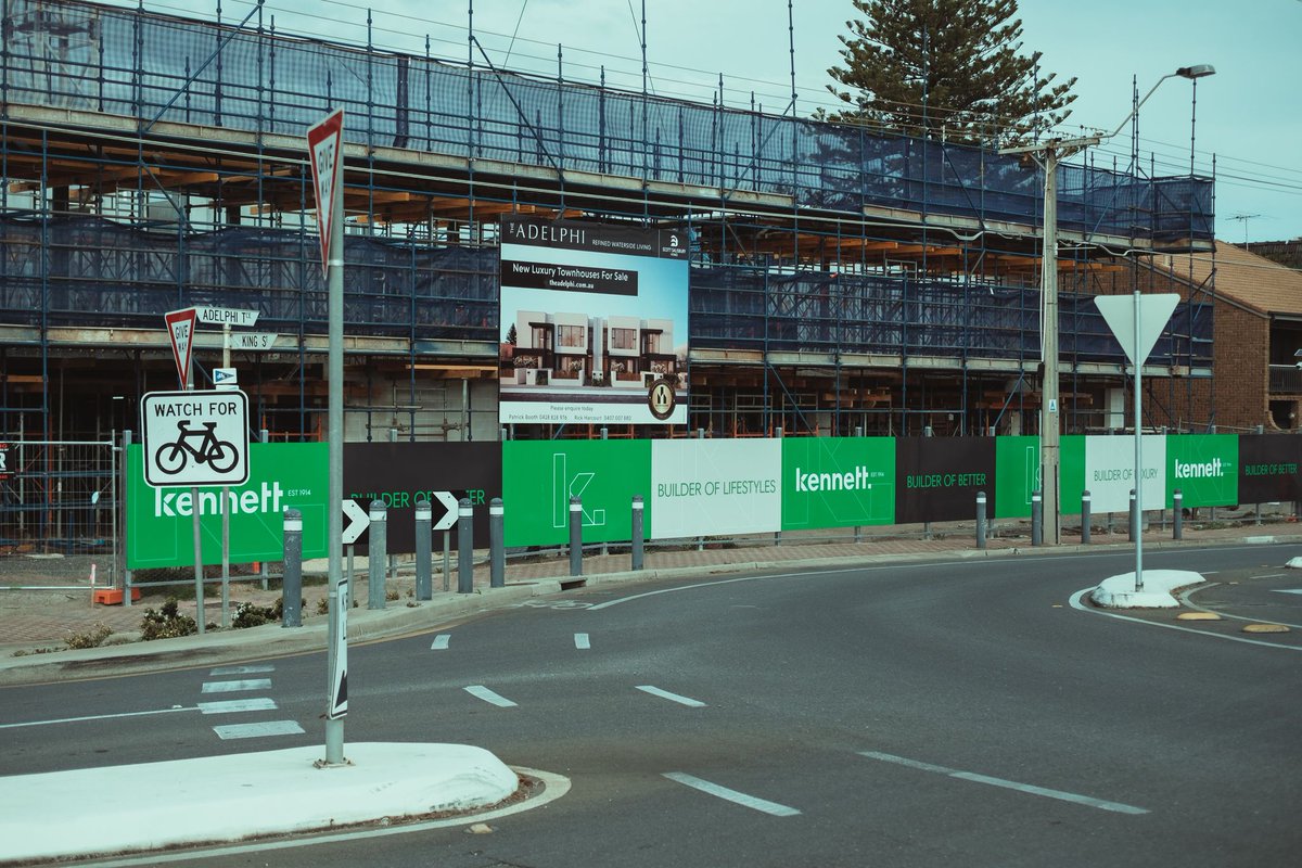 KennettBuilders's tweet photo. Kennett Builders were appointed to build Scott Salisbury Group's $52m luxury waterside development, The Adelphi, at Glenelg North.
The seven-storey development, overlooking the Patawalonga Boat Haven, is progressing nicely... who's moving in? 🗝️🙋♀️
#KennettBuilders https://t.co/bQhbhl8V6k