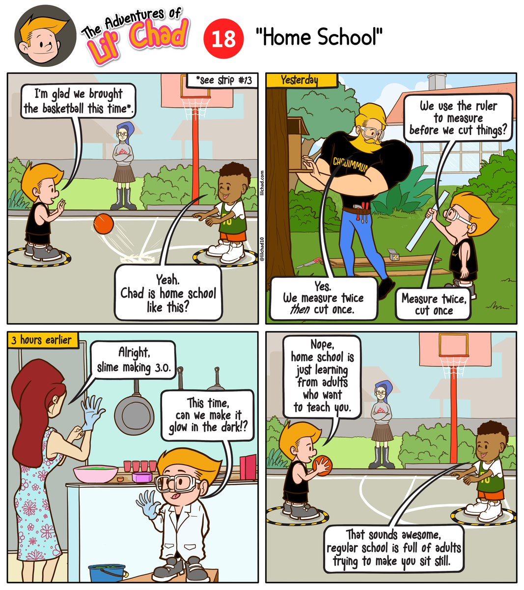 LilChad10's tweet image. Ray asks Lil' Chad for the truth about homeschool #lilchad