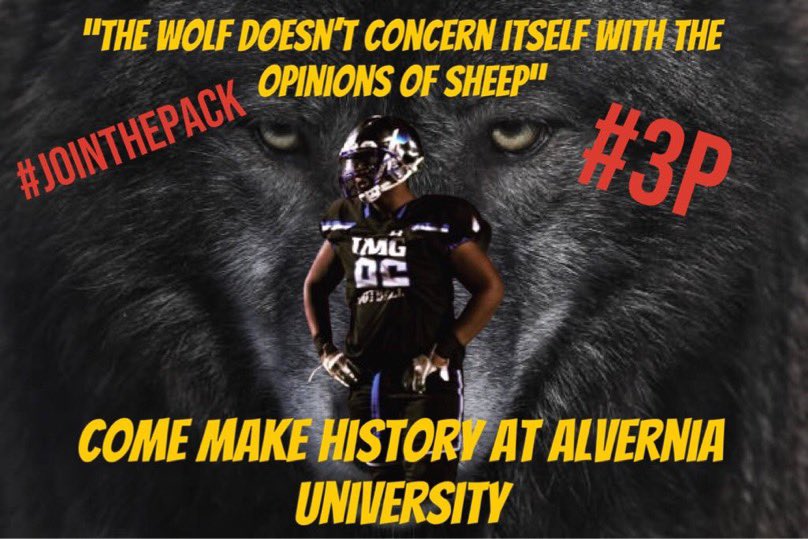 I am honored to receive my first offer from Alvernia University!!