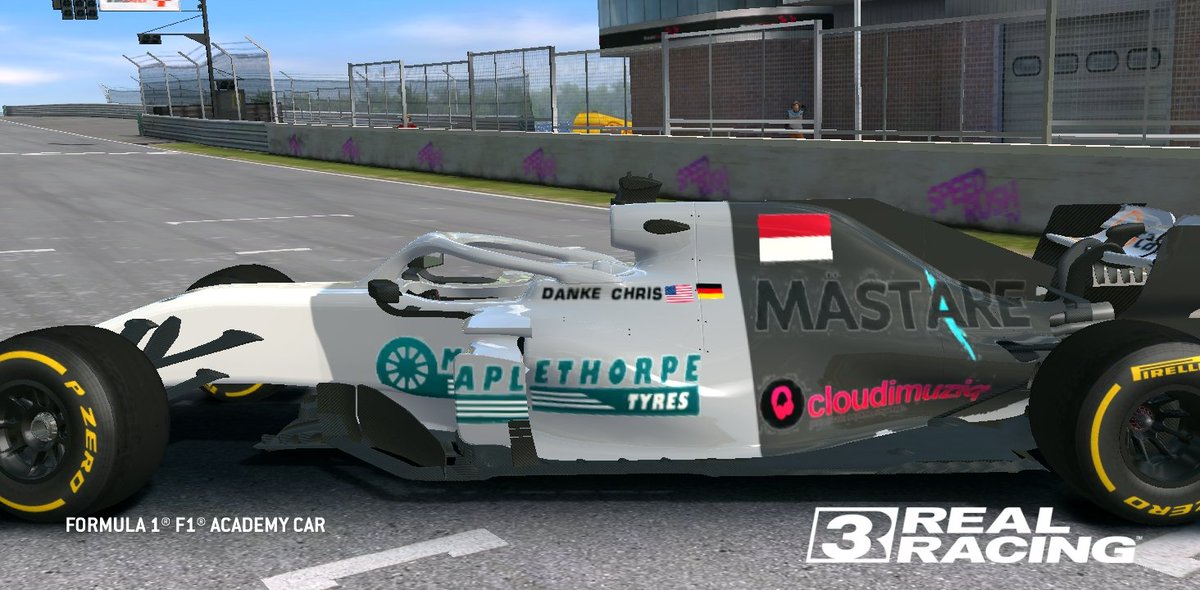 AnotherSiegefan's tweet photo. Hey man I know how bad it is for you rn, so for a show of my support I gave you a little tribute on my custom F1 car @ShyColdChris #dankechris https://t.co/258YUYAj6I