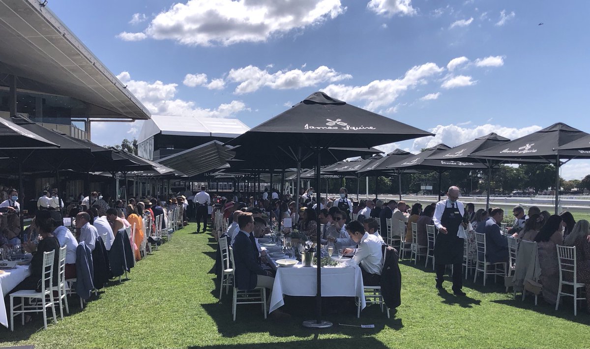 Big day for Friday’s fixture at Eagle Farm ⁦@BrisRacingClub⁩ #thelonglunch