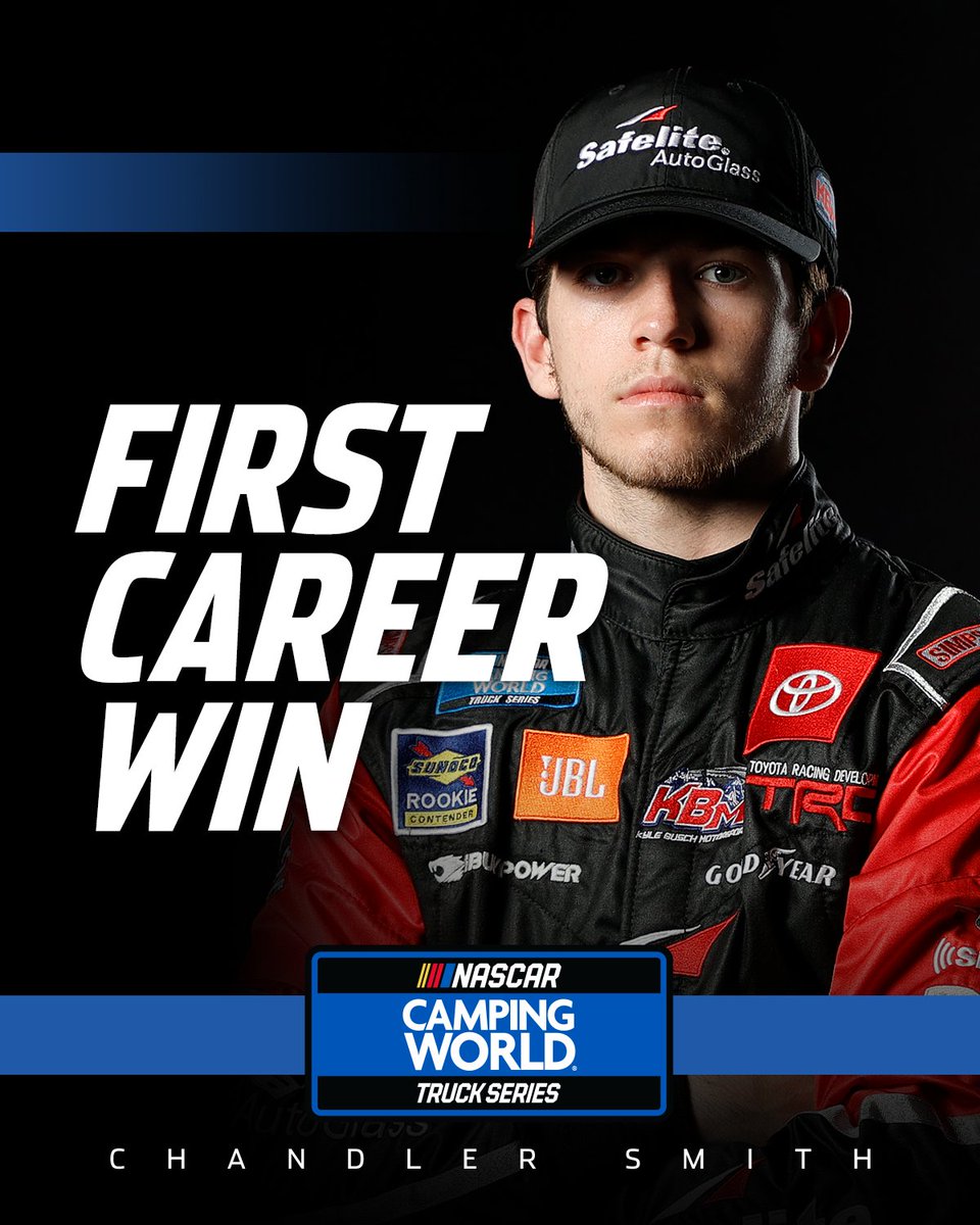 In a time where he needed it the most. 🏆

@CSmithDrive | #NASCARPlayoffs