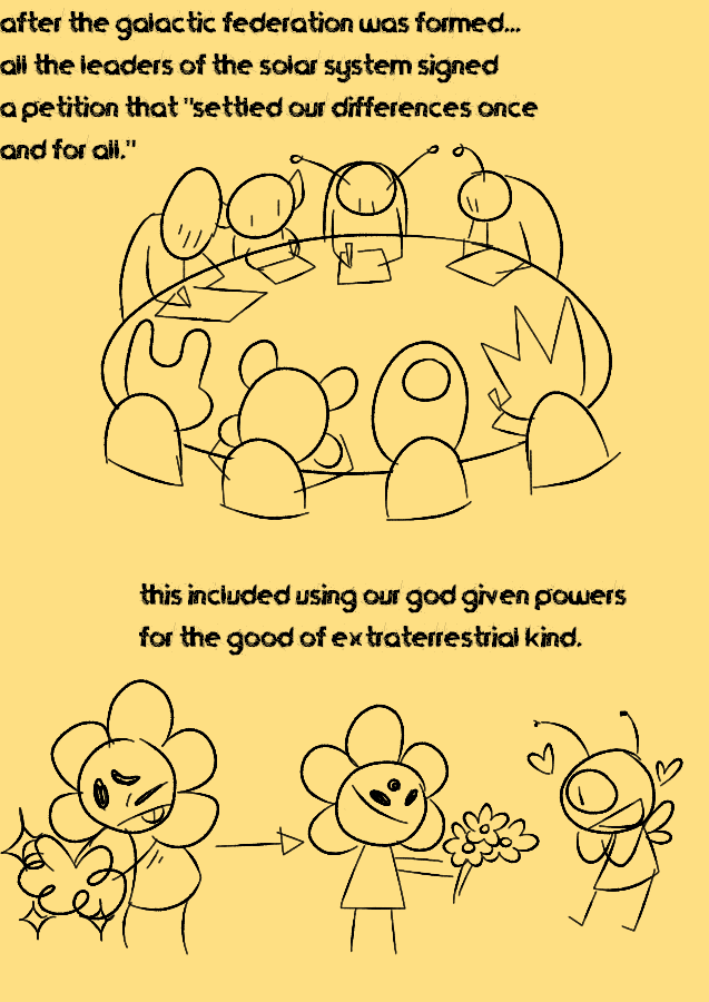 a lore thing? i'll prolly continue this but it shouldn't be too long of a comic