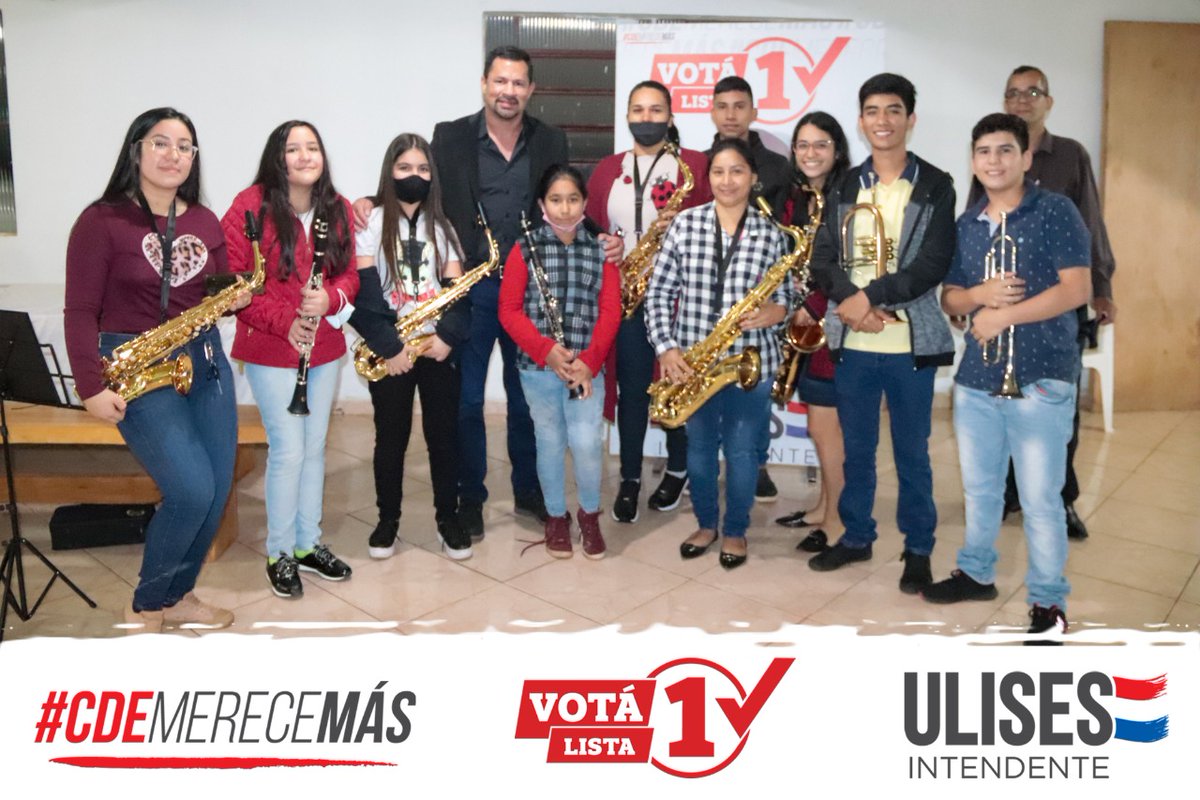 UliQuintana's tweet photo. Estos talentosos jóvenes recibieron una invitación a participar de un congreso en la ciudad de Coronel Oviedo y decidimos apoyar a los mismo para que puedan participar.
LISTA 1🚩
#ULISESINTENDENTE
#CDEMERECEMAS https://t.co/vZSTN3D06P