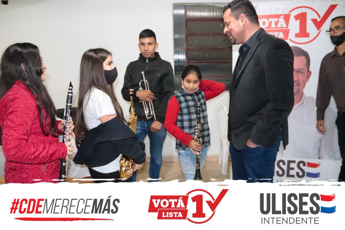 UliQuintana's tweet photo. Estos talentosos jóvenes recibieron una invitación a participar de un congreso en la ciudad de Coronel Oviedo y decidimos apoyar a los mismo para que puedan participar.
LISTA 1🚩
#ULISESINTENDENTE
#CDEMERECEMAS https://t.co/vZSTN3D06P