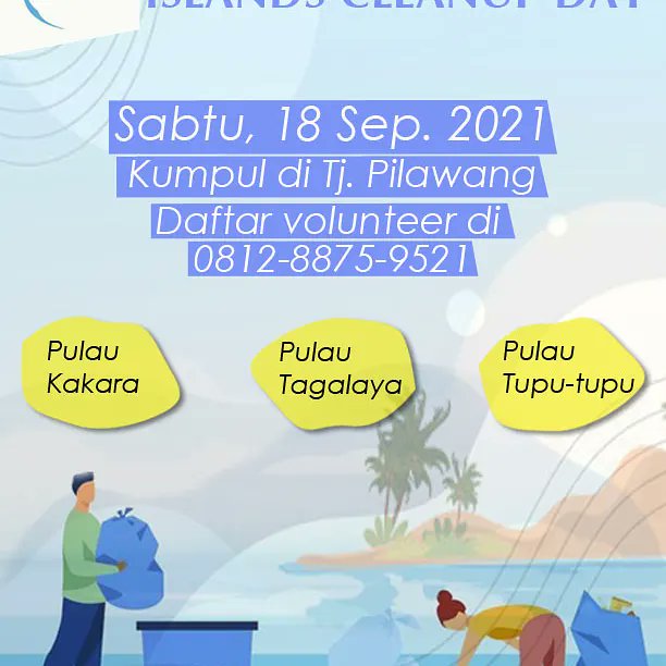 AnakHalmahera1's tweet photo. Islands Cleanup tomorrow. #Kahera #CleanupDay https://t.co/wyND46UicT
