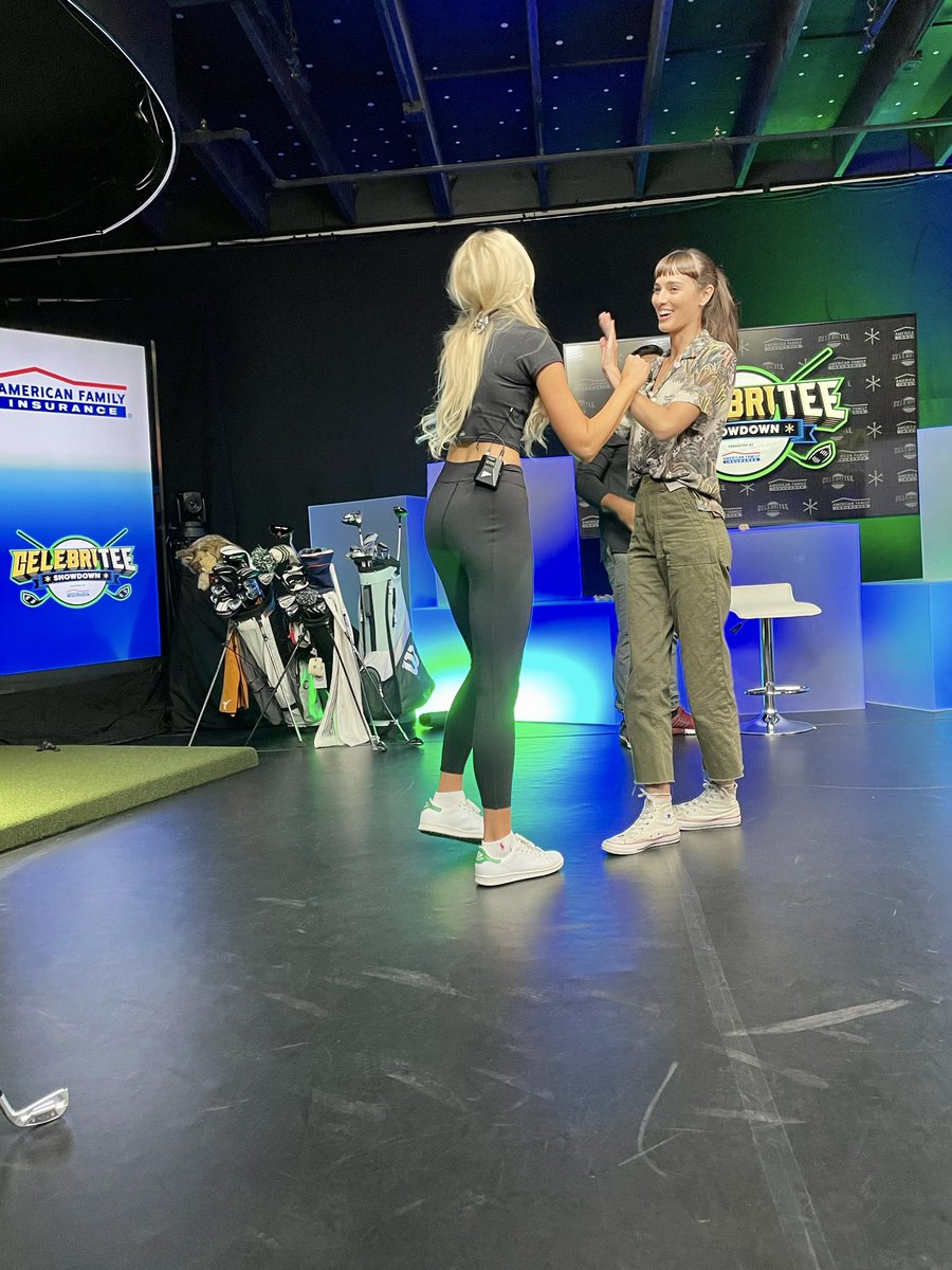 samstocktn's tweet photo. I had the best time battling it out on @CelebriTeeShwdn against super model and gamer babe @MargauxBrooke and so happy to have raised some money for @Savourthemoment! https://t.co/6GwmG943NQ