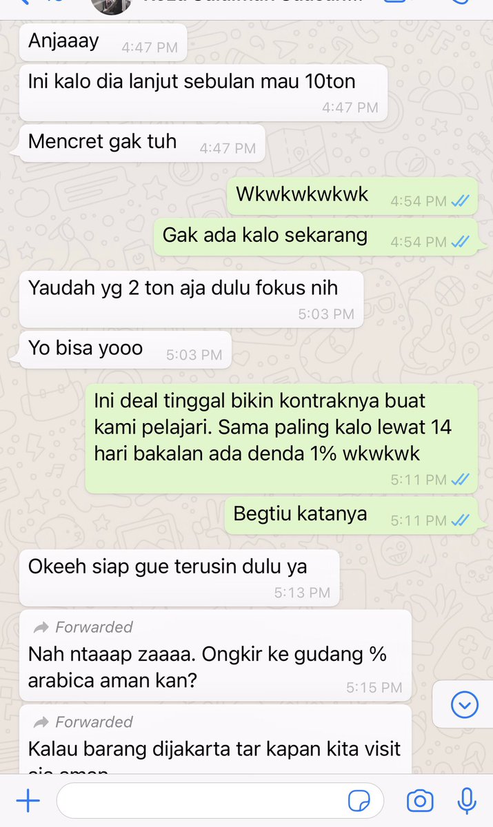 sattriabima's tweet photo. Seneng bisa suply %arabica kuasai jakarta lalu kuasai duniahahahahah https://t.co/yeTcJUyDyX