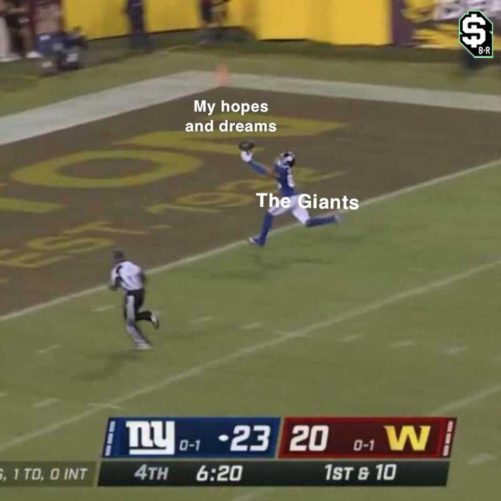 Giants ML bettors… look away 💀