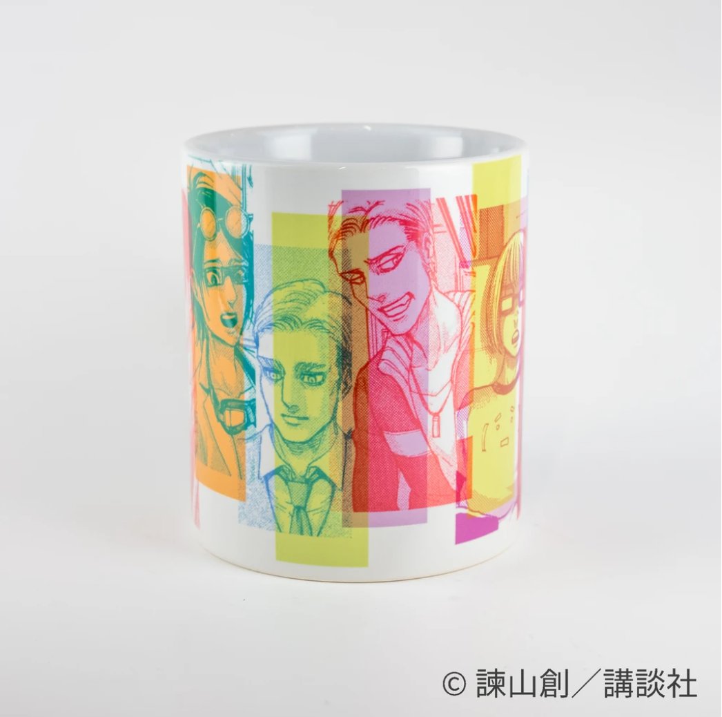 進撃の巨人 オンライン展覧会 限定グッズ紹介】 マグカップ 大人気ニセ