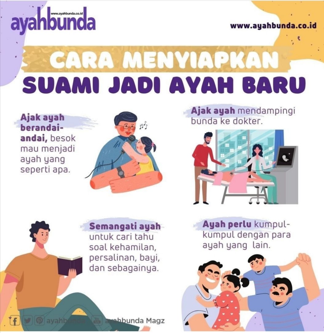 Paksuami perlu disiapkan nih, untuk jadi SUAMI/AYAH SIAGA agar jadi pendukung Bunda dalam kehamilan, serta  mengasuh, mengasihi dan mengasah tumbuh kembang anak kelak. Caranya....