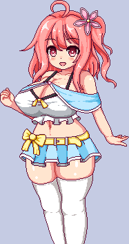 最近何も上げられてなかったので、ルルゥちゃんの私服をお披露目です・ω・
余談ですがノエルちゃんの時より装飾が増えちゃったのでアニメーションの難易度が……😇
#pixelart #ドット絵 