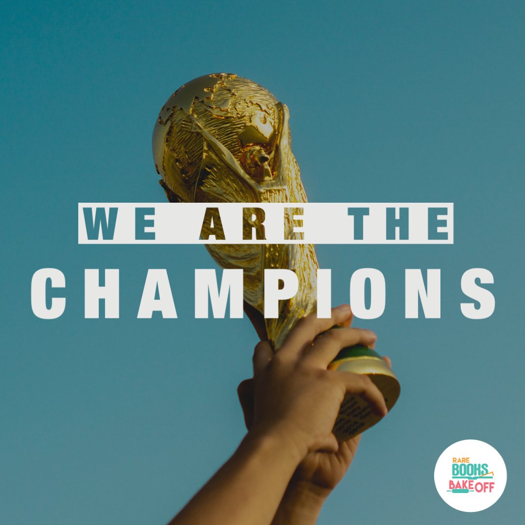 monashunilib's tweet image. Announcing the winners of this year's #TheGreatRareBooksBakeOff. We did it! 🎉

It was a fantastic effort from both sides. Thank you to everyone who took part. 

Congratulations Team Monash! We couldn't have done it without you. Here's to another victory next year! #BakeMonash