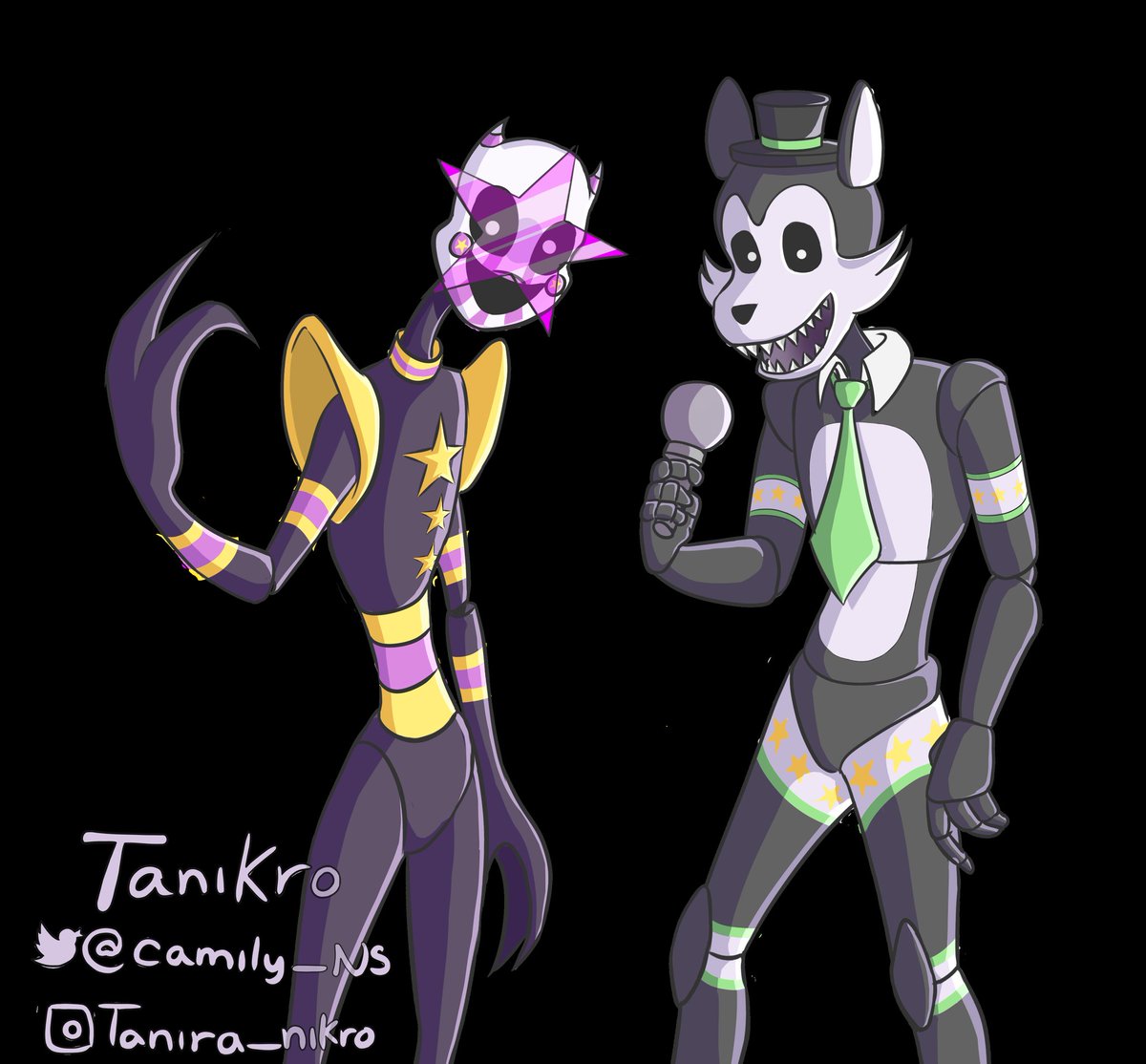 TaniraNina's tweet photo. #FNaFStarsDraw
Voy llegando tarde
Pero en mi país aún es 16 de septiembre
Por lo que aún cuenta no?
Espero que sí
Igualmente dejo el dibujo que me costó unas horas apresar del poco tiempo que eh tenido xd
Apreciad mi intento de Star Anubis y Star Glossy Puppet https://t.co/IviEEnql62