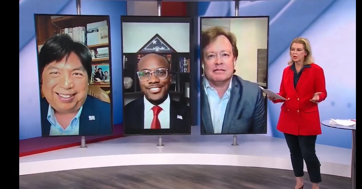 CHeenan4's tweet photo. Another fun election special. Thank you Michael Yaki, Jonathan Madison and David McCuan…! https://t.co/G1IB4t4Axa