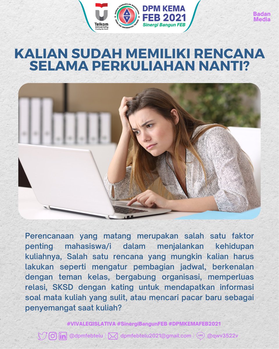 dpmfebtelu's tweet photo. Informasi Lebih Lanjut:
https://t.co/nrKPf402UU https://t.co/v13gSsc8oy