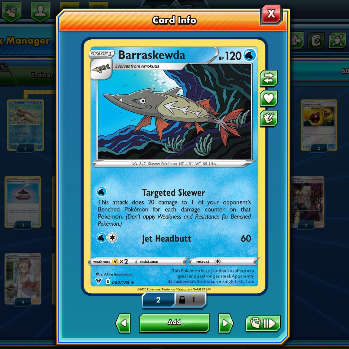 pklight_PTCG's tweet image. Barraskewda makes Wailord V way more consistent. I've been having some fun on the ladder tonight.