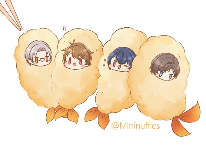 I did a thing 👀

Tempura boys 🍤

#TearsOfThemis  #ToT #未定事件簿 